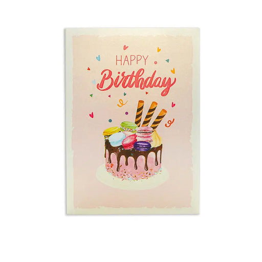 CARD CAKE WITH PASTA POP-UP ’CAKE WITH PASTA’ KIRIORI 10730 - Парти артикули<<<Декорации<<<Мебели и интериор<<<Praktiker
