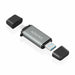 Card Reader Aisens ASCR-2AC11-GR Grey - Компютър Мрежи и компоненти<<<Компютри| Електроника<<<BigBuy&&&Мулти Четец за