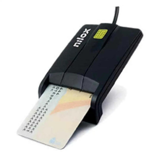 Card Reader Nilox NXLD001 Black DNI (ID Card) - Компютър Мрежи и компоненти<<<Компютри| Електроника<<<BigBuy&&&Мулти