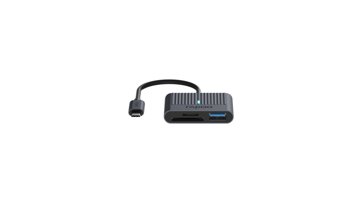 Card reader Rapoo UCR-3001 USB-C Black - Четци за карти<<<Компютърна периферия<<<ValiAPI