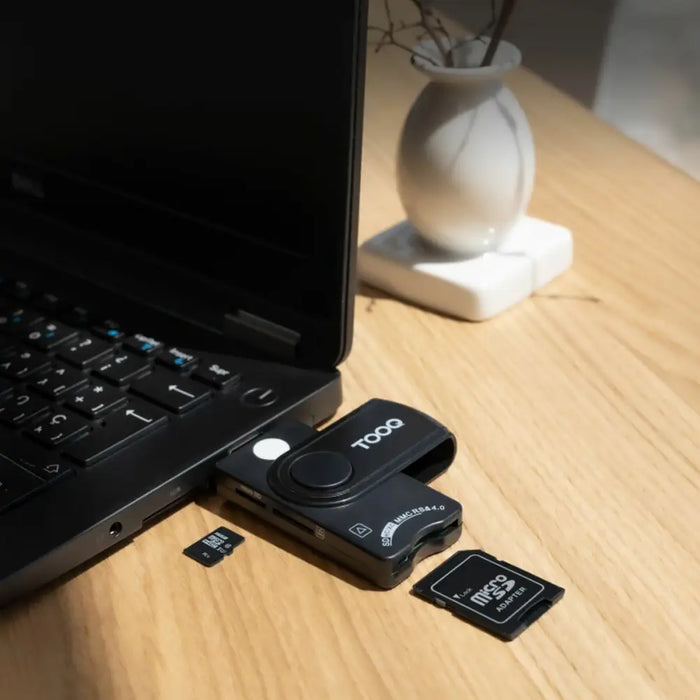 Card Reader TooQ TQR-3012B - Мулти Четец за Карти<<<Компютър Мрежи и компоненти<<<Компютри| Електроника<<<BigBuy