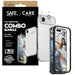 CARE by PanzerGlass Fashionable Combo 3in1 Protective Set Case + Glass + Lens for iPhone Air - Cell phone cases