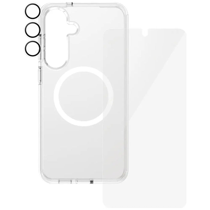 CARE by PanzerGlass Flagship 3in1 Case + Glass + Lens Protective Kit for Samsung Galaxy S25+ - Cell phone cases
