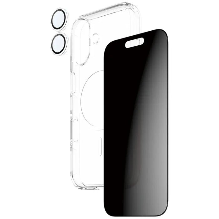 CARE by PanzerGlass Flagship Privacy 3-in-1 Case + Privacy Glass + Lens for iPhone 17 - Cell phone cases