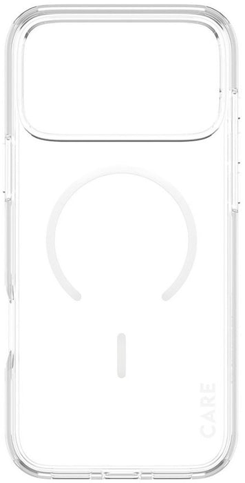 CARE by PanzerGlass Flagship Urban Explorer Case w. White MagSafe for iPhone 17 Pro Max - Transparent