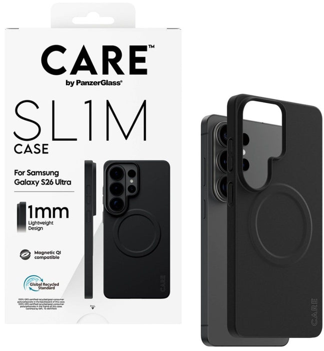 CARE by PanzerGlass SL1M Case for Samsung Galaxy S26 Ultra - Black