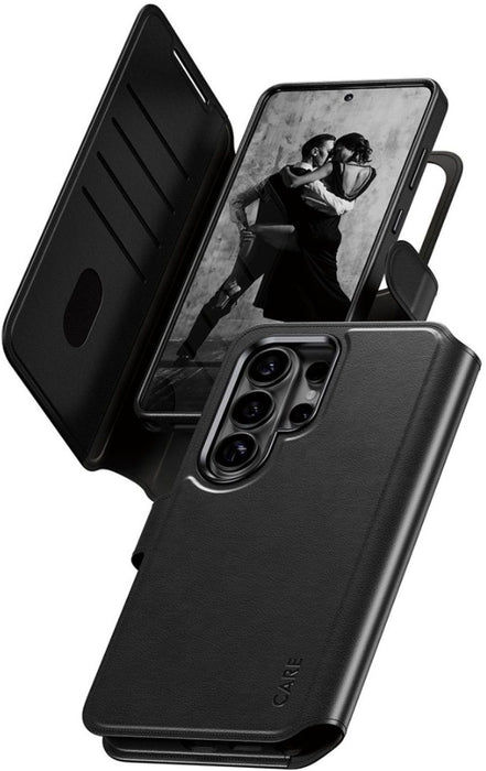 CARE by PanzerGlass Tango 2in1 Wallet Case for Samsung Galaxy S26 Ultra - Black