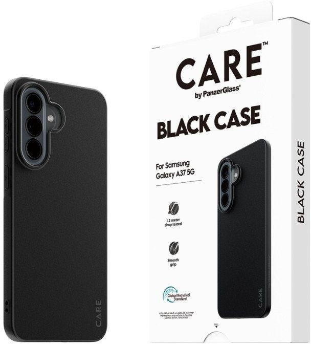 CARE by PanzerGlass Fashion Case for Samsung Galaxy A37 - Black