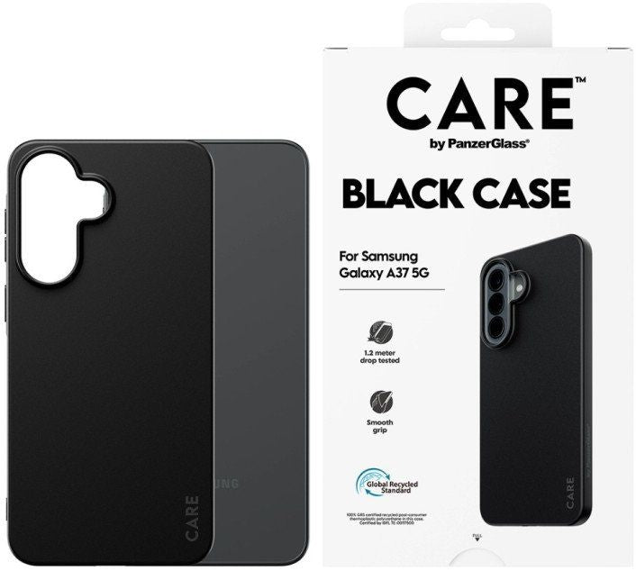 CARE by PanzerGlass Fashion Case for Samsung Galaxy A37 - Black