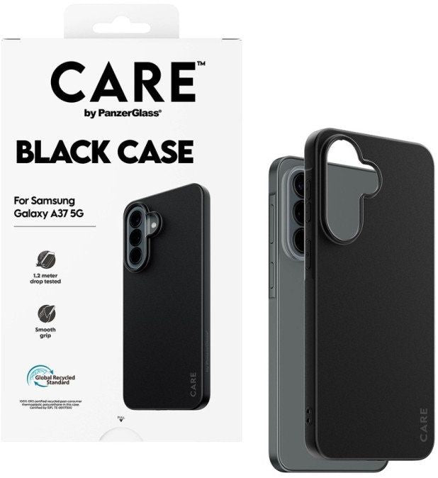 CARE by PanzerGlass Fashion Case for Samsung Galaxy A37 - Black