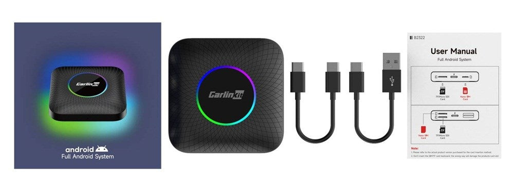 CarlinKit CPC200-Tbox Ambient Wireless adapter Black
