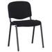 CARMEN 1130 H VISITOR’S CHAIR - BLACK - Офис столове<<<Мебели и обков<<<Мебели и интериор<<<Praktiker