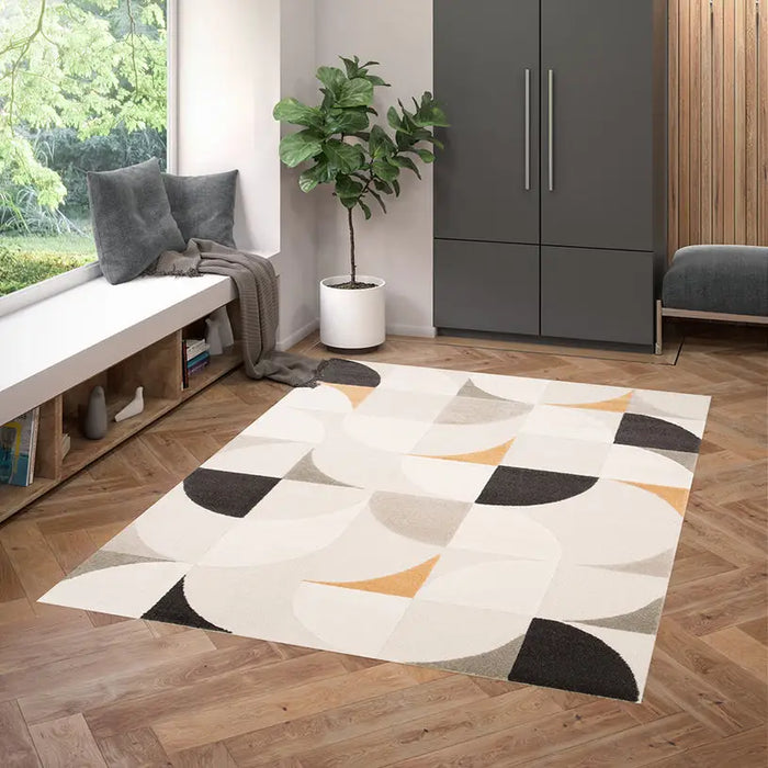 CARPET BRERA 80X150 CM MODERN SQUARES - Килими<<<Килими<<<Мебели и интериор<<<Praktiker&&&Килими<<<Килими<<<Подови и