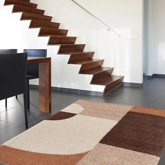 CARPET SKY SEMI CIRCLE 120X170 CM. ORANGE - Килими<<<Килими<<<Мебели и интериор<<<Praktiker&&&Килими<<<Килими<<<Подови
