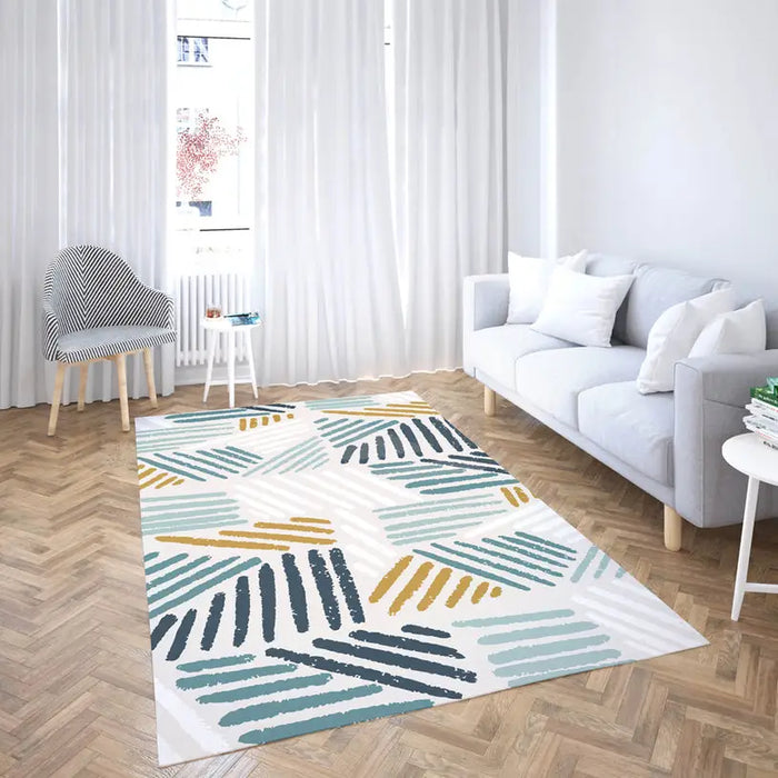CARPET WITH PRINT DEON WITH PRINT 120X180 CM ORGANIC - Килими<<<Килими<<<Мебели и