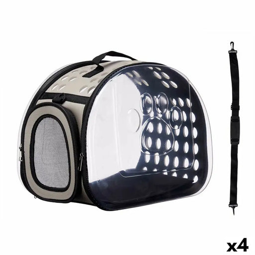 Carrier Mascow Grey Plastic 43 x 20 x 33 cm 43 x 33 x 4 cm (4 Units) - Домашни Животни<<<Дом