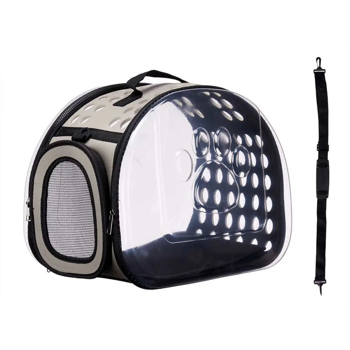 Carrier Mascow Grey Plastic 43 x 20 x 33 cm 43 x 33 x 4 cm (4 Units) - Домашни Животни<<<Дом