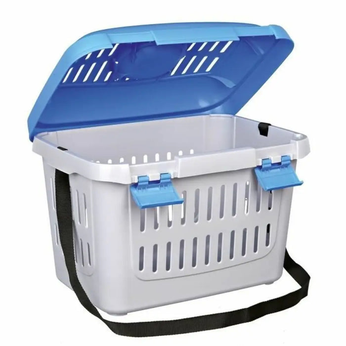 Carrier Trixie Midi-Capri Blue Plastic - Домашни Животни<<<Дом Градина<<<BigBuy&&&Пътуване и разходки<<<Домашни