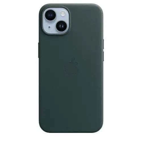 Case Apple iPhone 14 Leather Forest Green mpp53 - Калъфи за телефони<<<Аксесоари за телефони<<<Телефони<<<Телефони и
