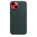 Case Apple iPhone 14 Leather Forest Green mpp53 - Калъфи за телефони<<<Аксесоари за телефони<<<Телефони<<<Телефони и