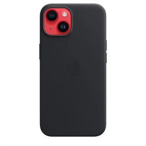Case Apple iPhone 14 Leather Midnight mpp43 - Калъфи за телефони<<<Аксесоари за телефони<<<Телефони<<<Телефони и