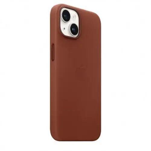 Case Apple iPhone 14 Leather Umber mpp73 - Калъфи за телефони<<<Аксесоари за телефони<<<Телефони<<<Телефони и