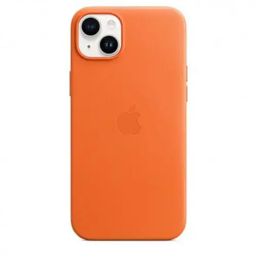 Case Apple iPhone 14 Plus Leather Orange mppf3 - Калъфи за телефони<<<Аксесоари за телефони<<<Телефони<<<Телефони и