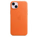 Case Apple iPhone 14 Plus Leather Orange mppf3 - Калъфи за телефони<<<Аксесоари за телефони<<<Телефони<<<Телефони и