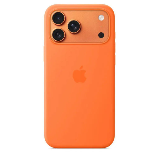 Case Apple iPhone 17 Pro Max Silicone MS Orange mgfl4 - Калъфи за телефони<<<Аксесоари за