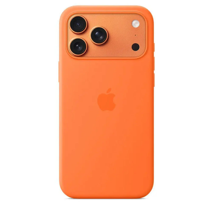 Case Apple iPhone 17 Pro Max Silicone MS Orange mgfl4 - Калъфи за телефони<<<Аксесоари за