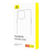 Case Baseus Synthetic Fiber iPhone 15 Plus + tempered glass - Protective cases for smartphones<<<Cases<<<GSM
