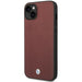 Case BMW BMHCP14S22RFGR iPhone 14 6.1’’ Burgundy/burgundy Leather Diamond Pattern - Cell phone cases