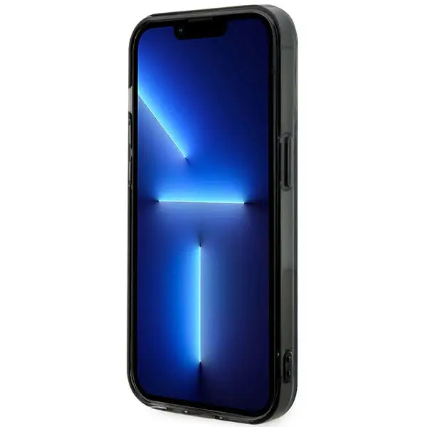 Case BMW BMHMP14LHCRS iPhone 14 Pro 6.1’’ transparent hardcase Silver Ring MagSafe - Cell phone cases