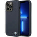 Case BMW BMHMP14LSILNA iPhone 14 Pro 6.1’’ navy blue/navy Silicone Metal Logo MagSafe - Cell phone cases