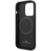 Case BMW BMHMP14LSLLNA iPhone 14 Pro 6.1’’ navy/navy hardcase Leather Hot Stamp MagSafe - Cell phone cases