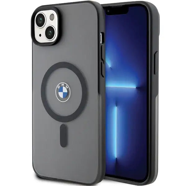 Case BMW BMHMP14MDSLK iPhone 14 Plus 6.7’’ black/black hardcase Signature MagSafe - Cell phone cases