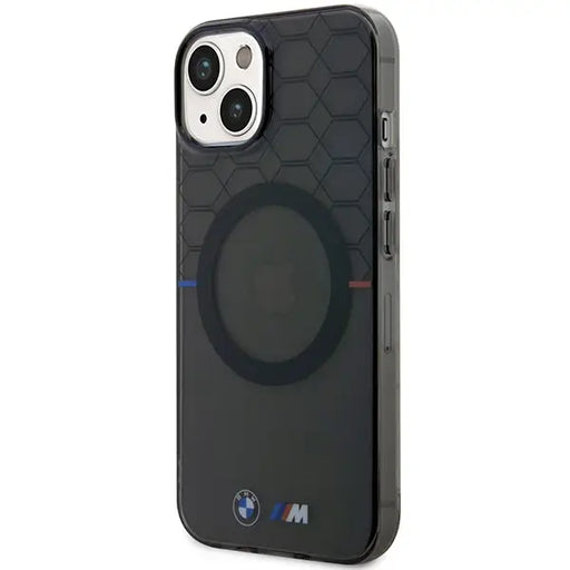 Case BMW BMHMP14SHGPK iPhone 14 6.1’’ grey/grey Pattern MagSafe - Cell phone cases and covers<<<HurtelXML
