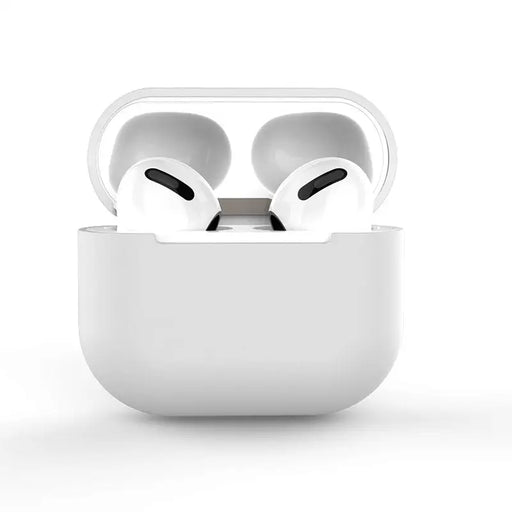 Case for AirPods 3 silicone soft cover for headphones white (case C) - Cell phone cases and covers<<<HurtelXML