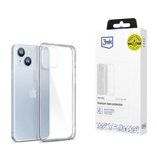 Case for iPhone 14 Plus silicone series 3mk Clear Case - transparent - *Kategoria tymczasowa<<<HurtelXML