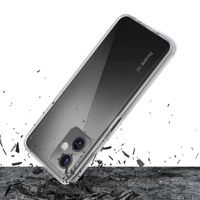Case for Xiaomi Redmi Note 12 5G / Poco X5 5G Series Silicone 3mk Clear Case - Transparent - Cell phone cases