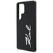 Case Karl Lagerfeld Silicone Metal Signature Logo Samsung Galaxy S25 Ultra black - Cell phone cases