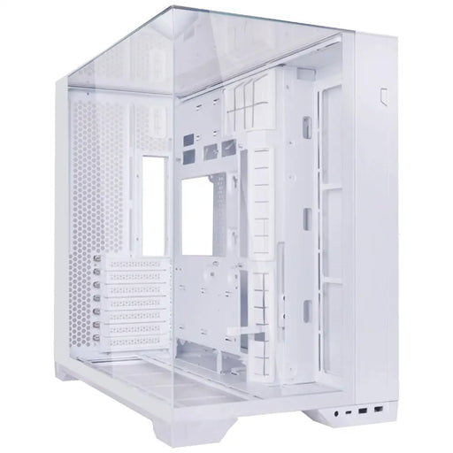 Case Lian Li O11 Vision Compact Mid-Tower Tempered Glass White - Кутии за компютри<<<Компютърни компоненти<<<ValiAPI