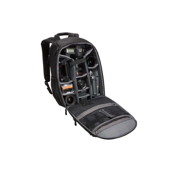 LARGE PROFESSIONAL PHOTO BACKPACK BRBP 106 DSLR CASE LOGIC - BLACK