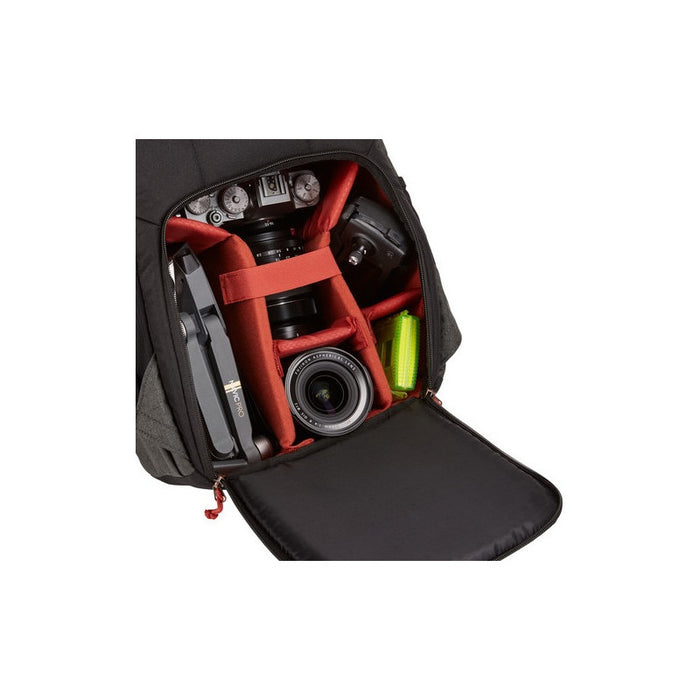 CEBP-105 OBSIDIAN ERA DSLR CAMERA BACKPACK, MEDIUM CASE LOGIC - GRAY