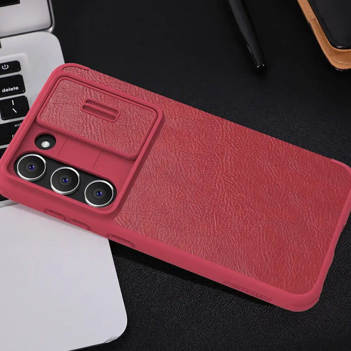 Case Nillkin Qin Leather Pro for SAMSUNG S23+ (black) - Protective cases for smartphones<<<Cases<<<GSM