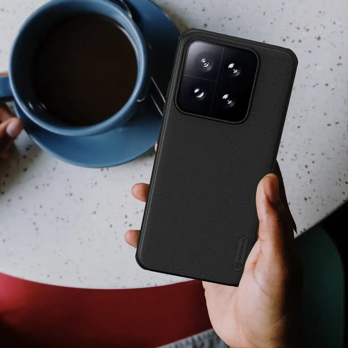 Case Nillkin Super Frosted Shield Pro for Xiaomi 14 (black) - Cell phone cases and covers<<<HurtelXML&&&Protective