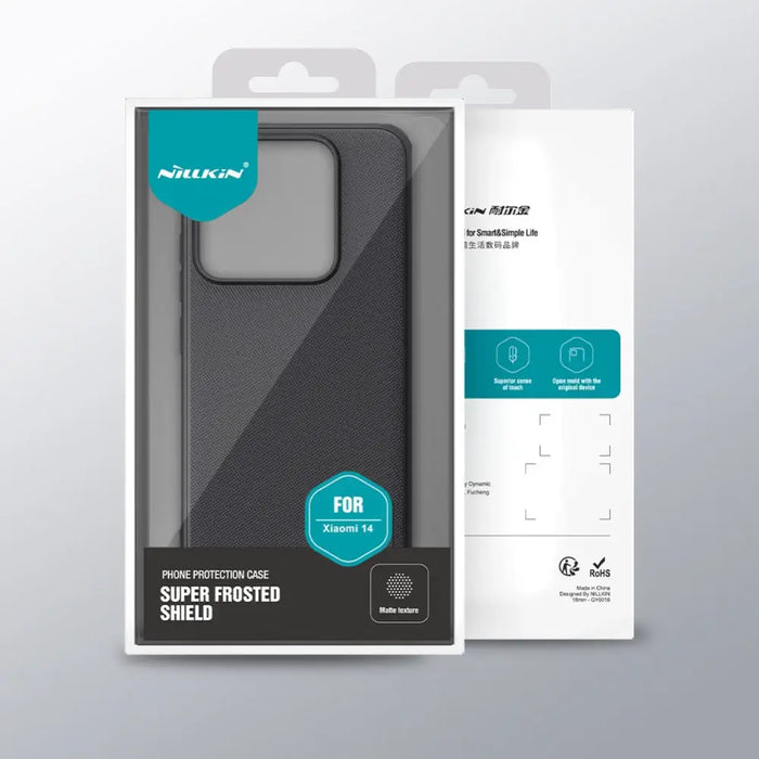 Case Nillkin Super Frosted Shield Pro for Xiaomi 14 (black) - Cell phone cases and covers<<<HurtelXML&&&Protective