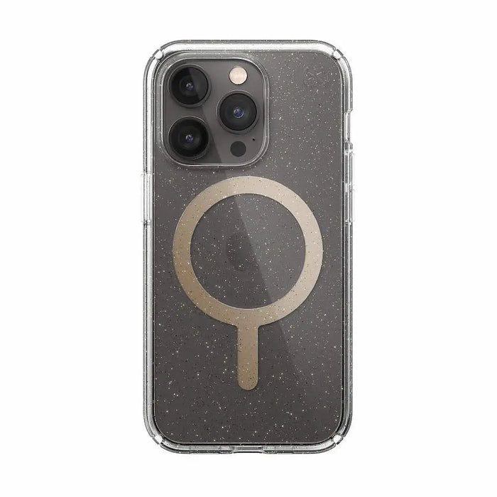 Case Speck iPhone 14 Pro Clear/Glitter +MS 150150-9221 - Калъфи за телефони<<<Аксесоари за