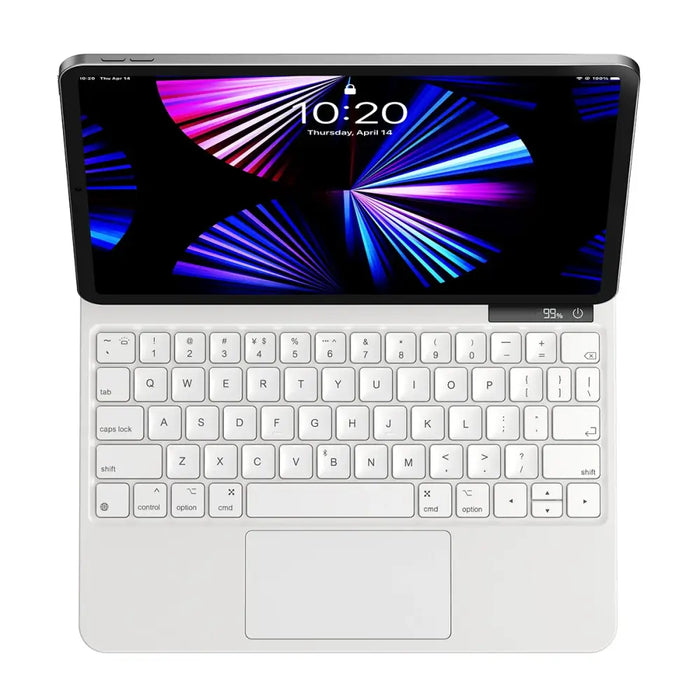 Case with keyboard for iPad Baseus Brilliance PRO 10 10.9’’ (white) - Protective cases for tablets<<<Cases<<<GSM