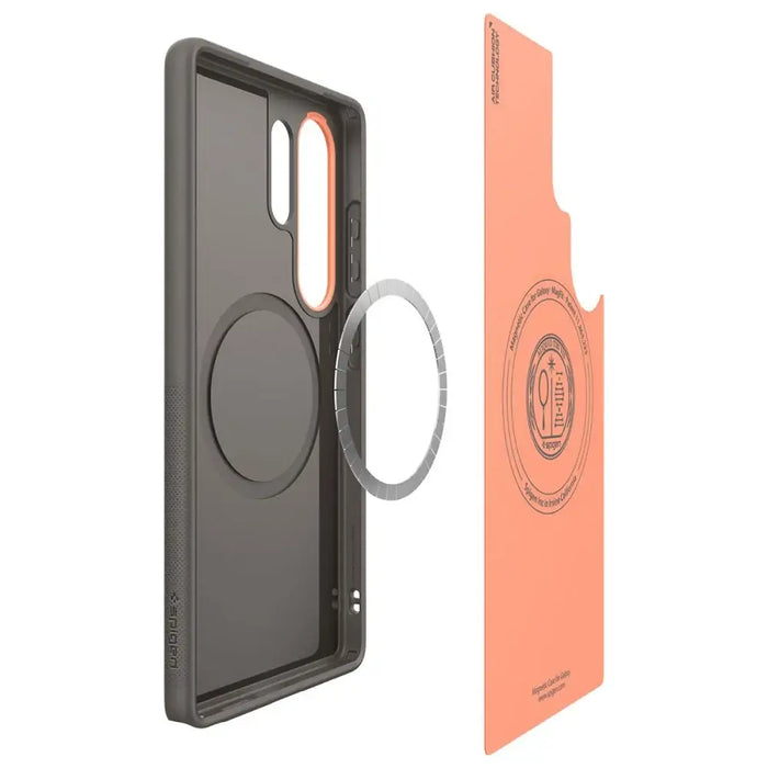 Caseology Nano Pop Case for Samsung Galaxy S25 Ultra - Orange - Cell phone cases and covers<<<HurtelXML